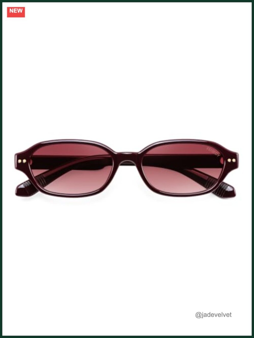 Retro Polarized Rectangle Sunglasses Small Tight Fit Y2K 90s UV400